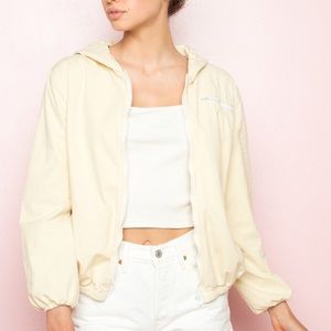 John Galt zip up jacket yellow